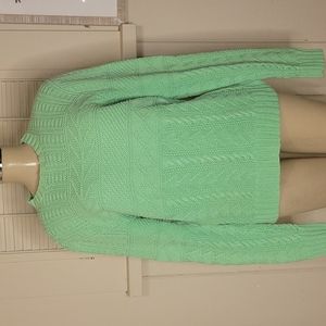 POLO BY RALPH LAUREN  GREEN SWEATER